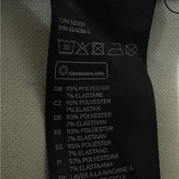 300 H&M | EUC Women’s Teal Black Floral High-Waist Midi Pencil Skirt (Size 2) - Picture 9 of 15